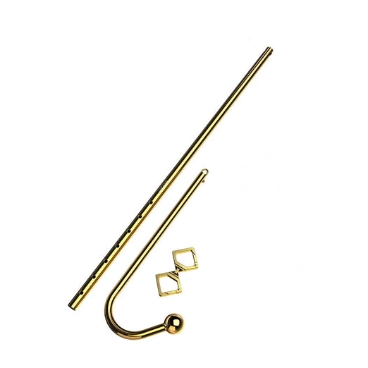 Anal Hooks AllNight Golden LOCKINK Anal Set Adjustable 3867 Hook 0811